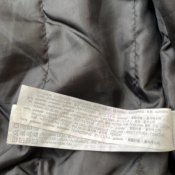 Zara Basic Collection Crop Bomber jacket Size S - Picture 11 of 12